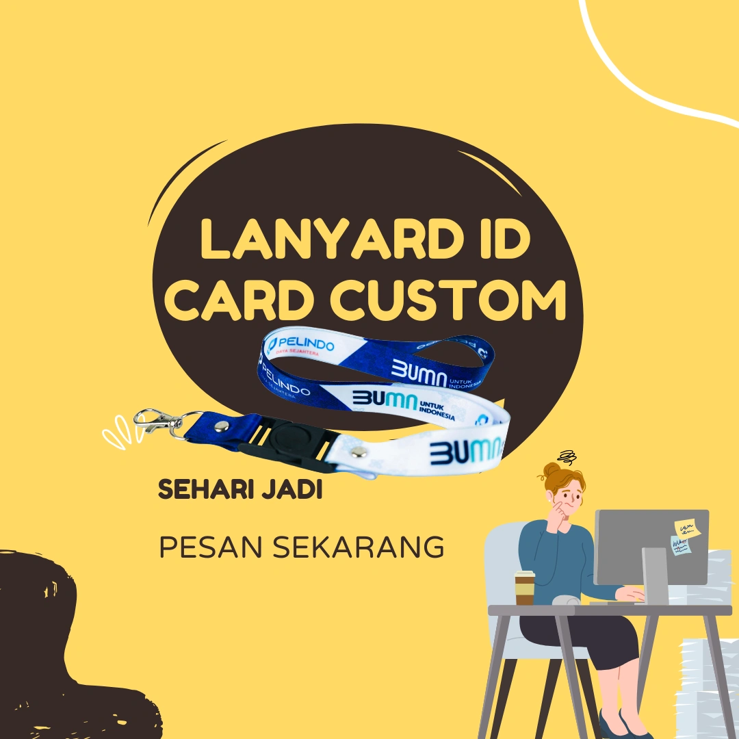 Harga Lanyard ID Card Custom